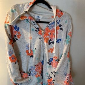 Plus size hooded sweater